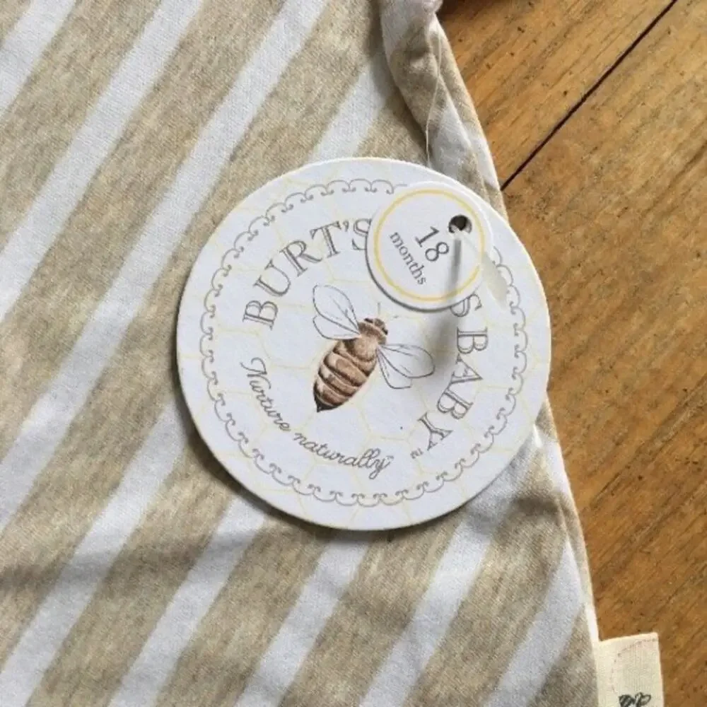 Burt’s Bees Baby Onesies, Bundle of Two